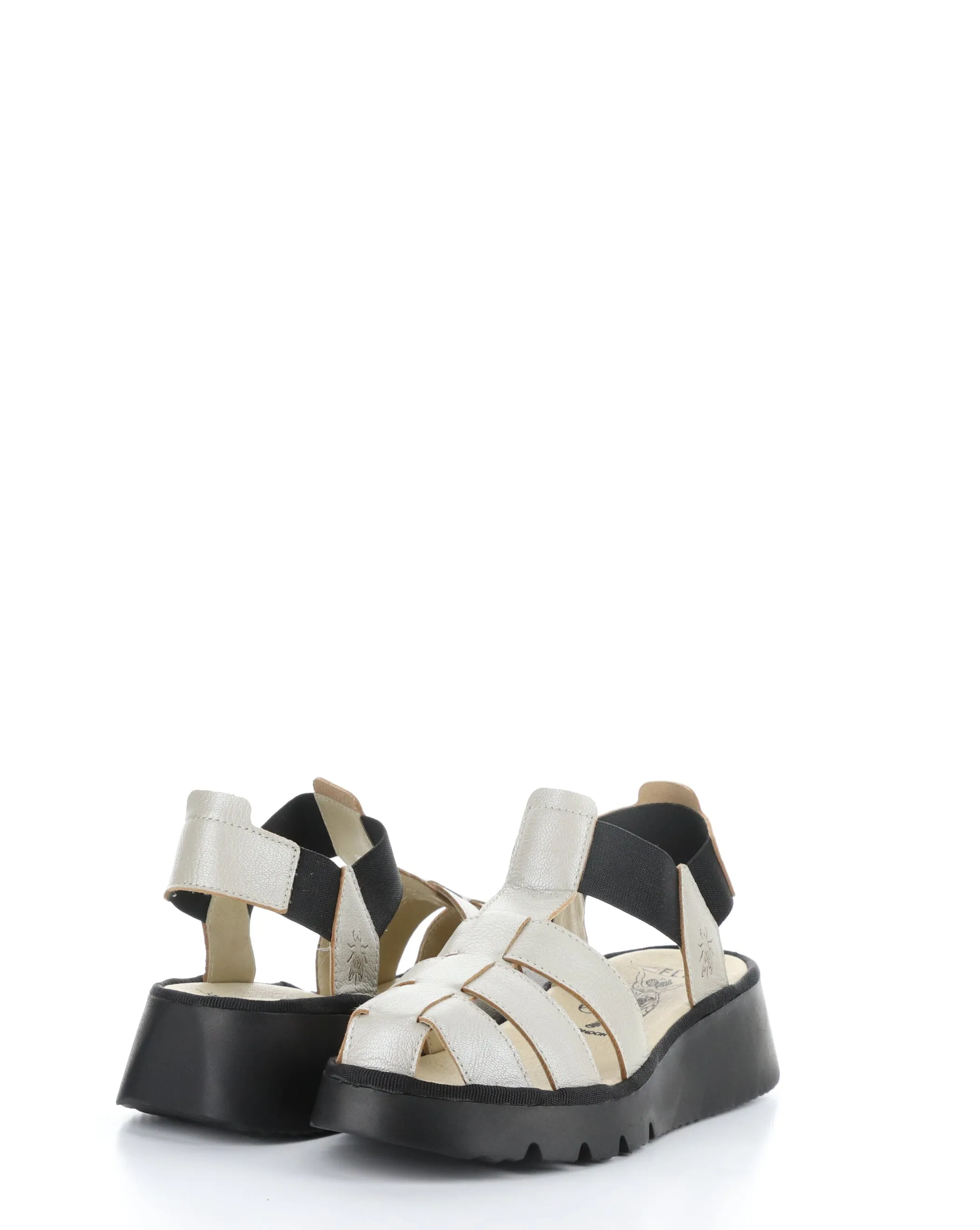 PEFI429FLY 003 SILVER Elasticated Sandals