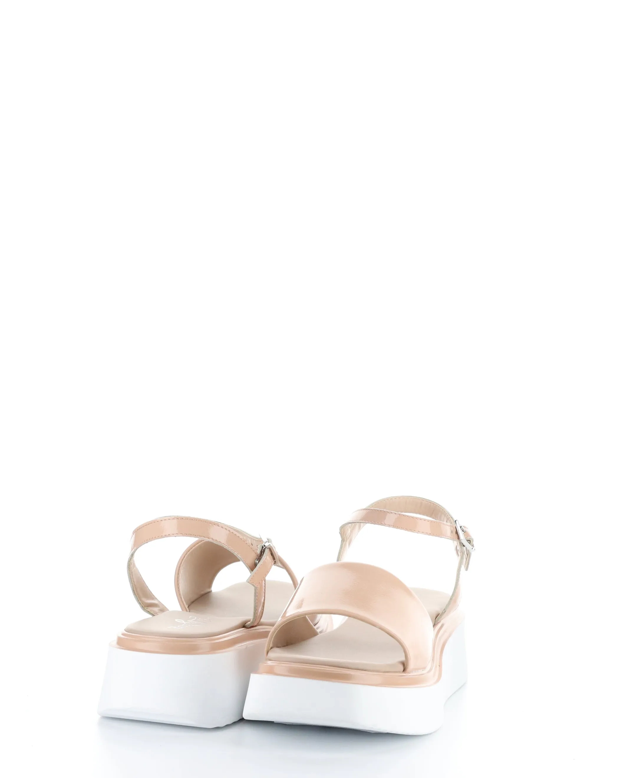 SHASTA NUDE Buckle Sandals