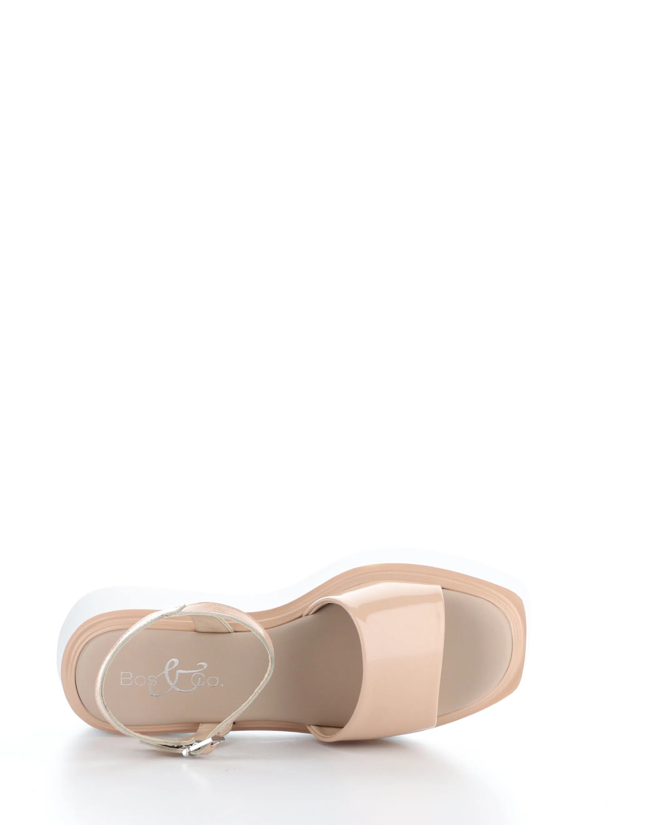 SHASTA NUDE Buckle Sandals