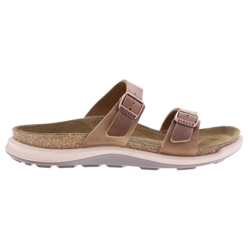 Sierra CT Waxy Leather Unisex Slide Sandals