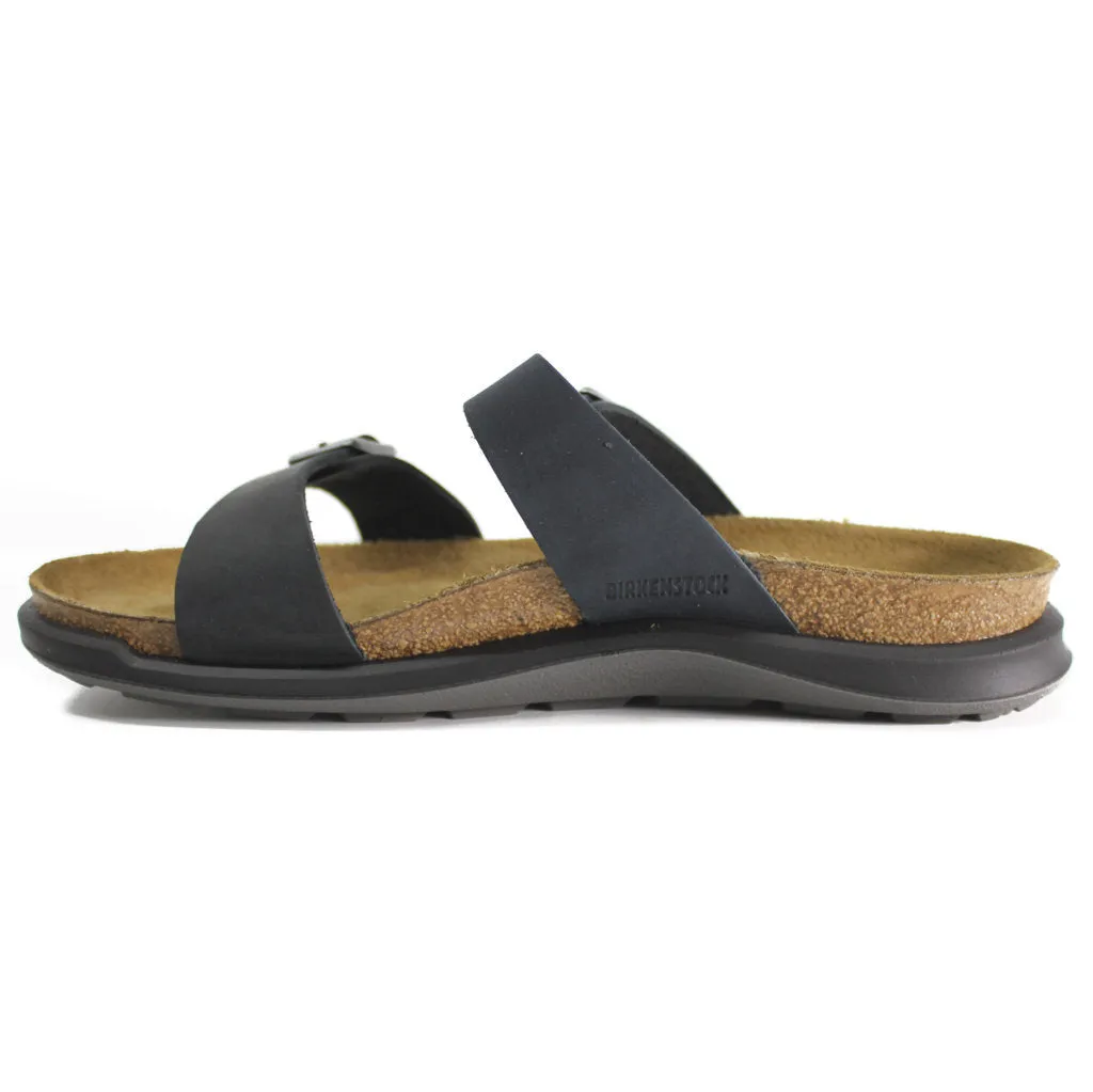 Sierra CT Waxy Leather Unisex Slide Sandals