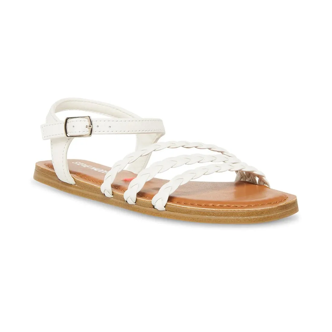 Steve Madden Girl's J Georjia White Woven