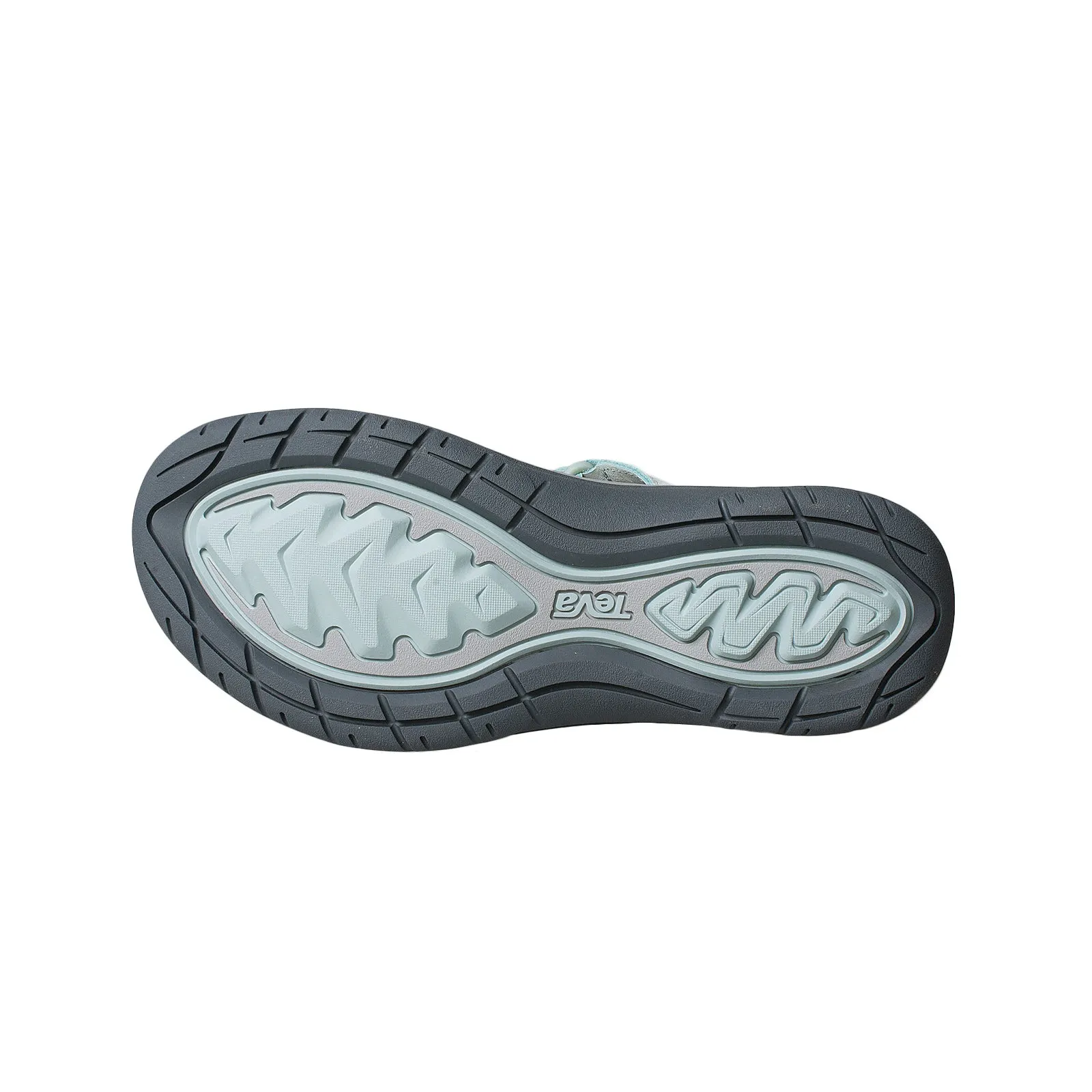 Teva Elzada Slide Gray Mist Sandals - Women's