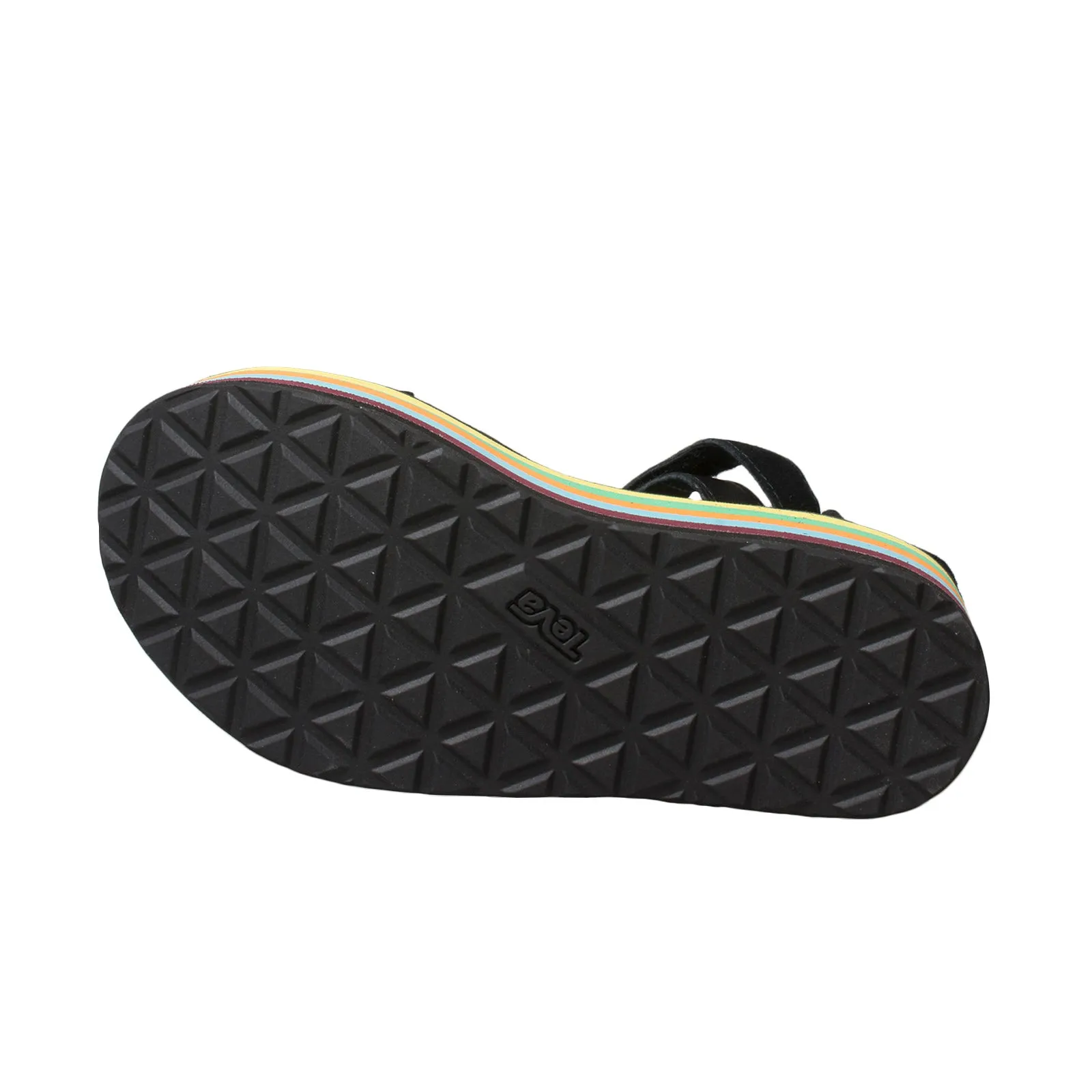 Teva Flatform Universal Opening Ceremony Black Multi Sandals - Women's