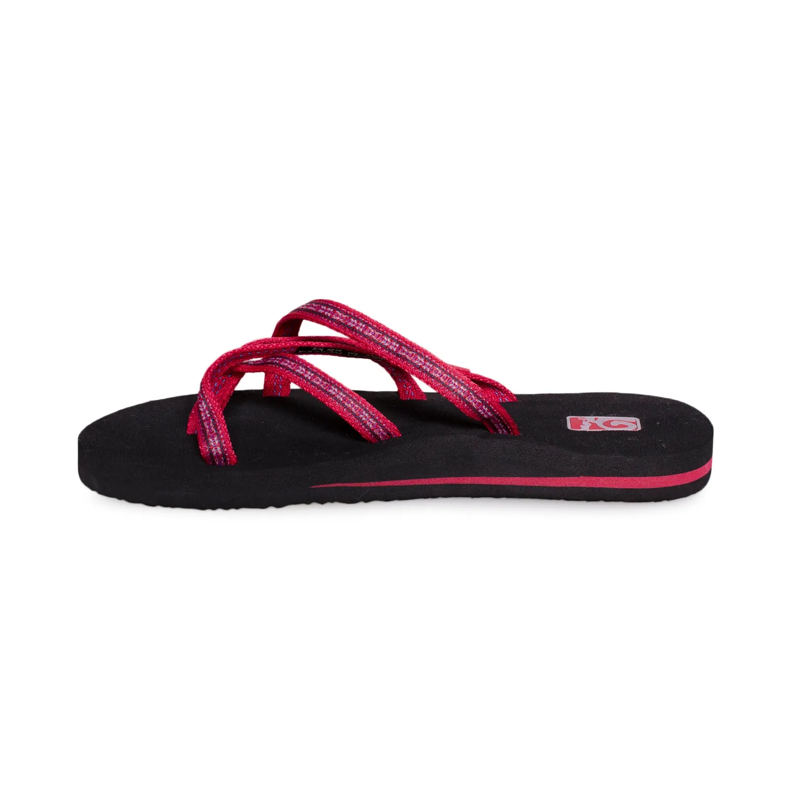 Teva Olowahu Pintado Red Sandals - Women's