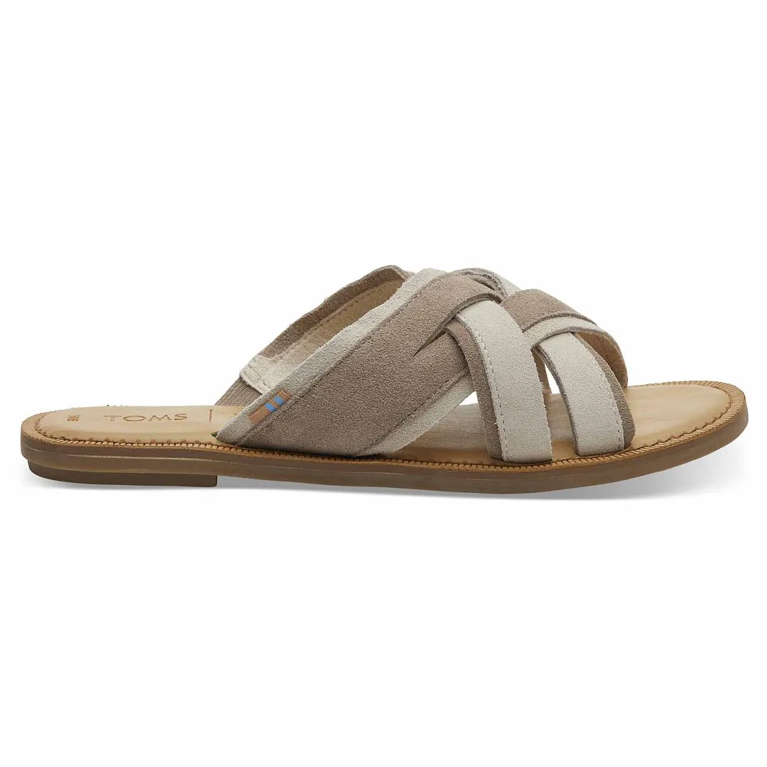 Toms Viv Beige Womens Sandals