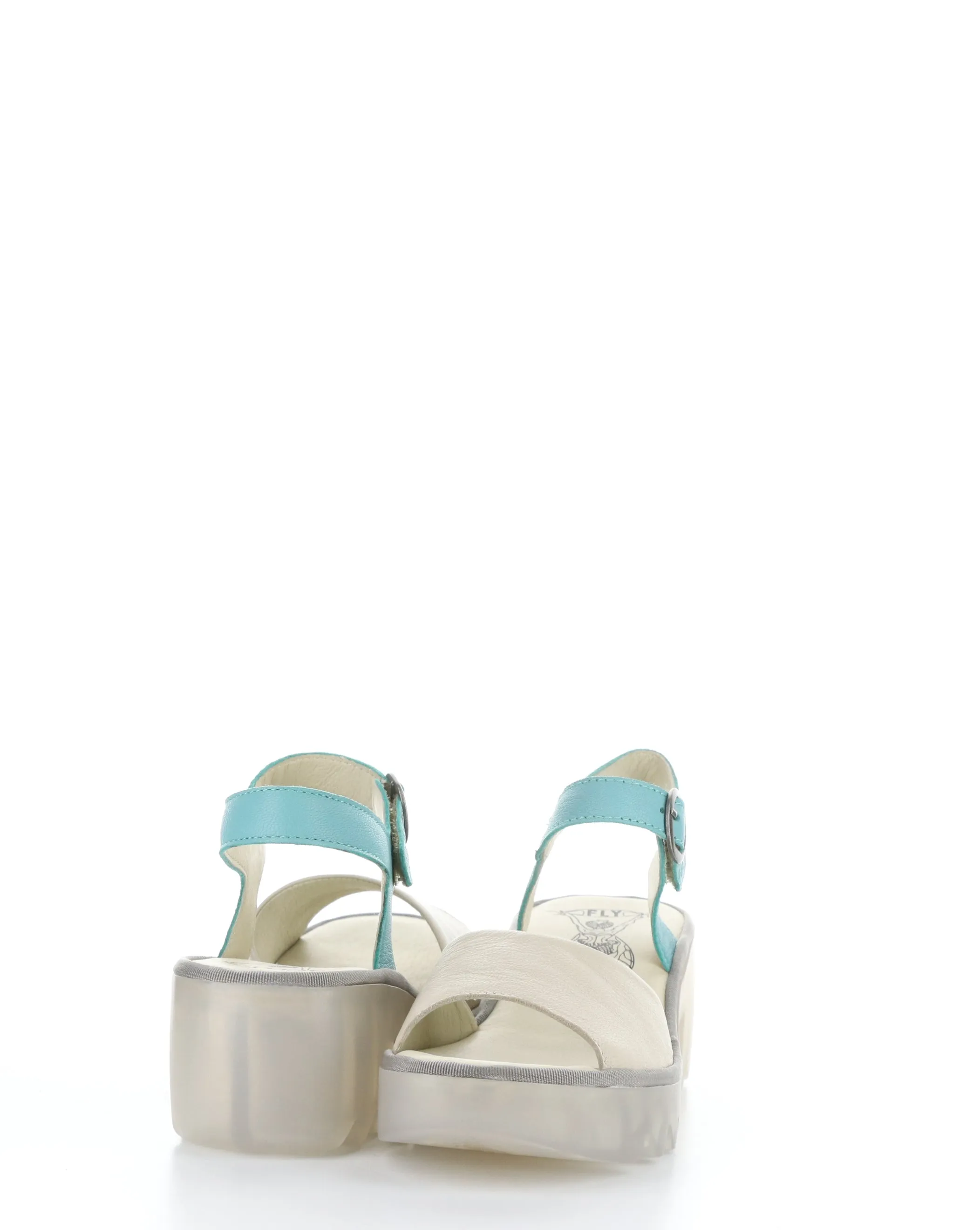 TULL503FLY 003 CLOUD/TURQUOISE Velcro Sandals