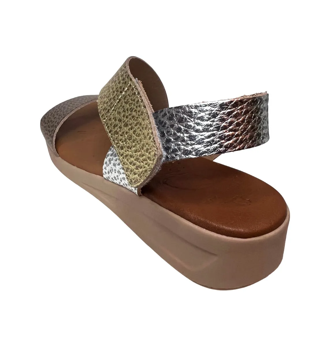 Velcro Leather Sandals