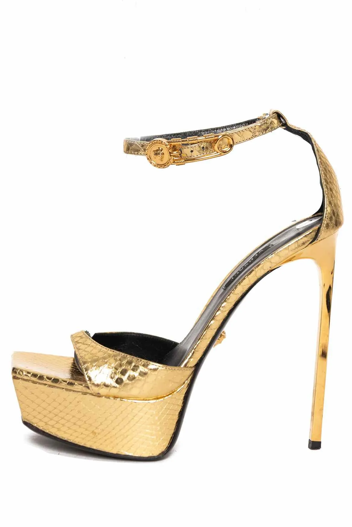 Versace Size 38.5 Medusa Sandals