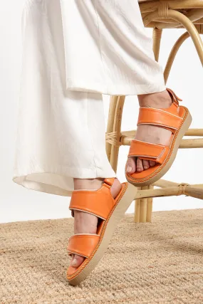 Vibrant Sandals - Orange