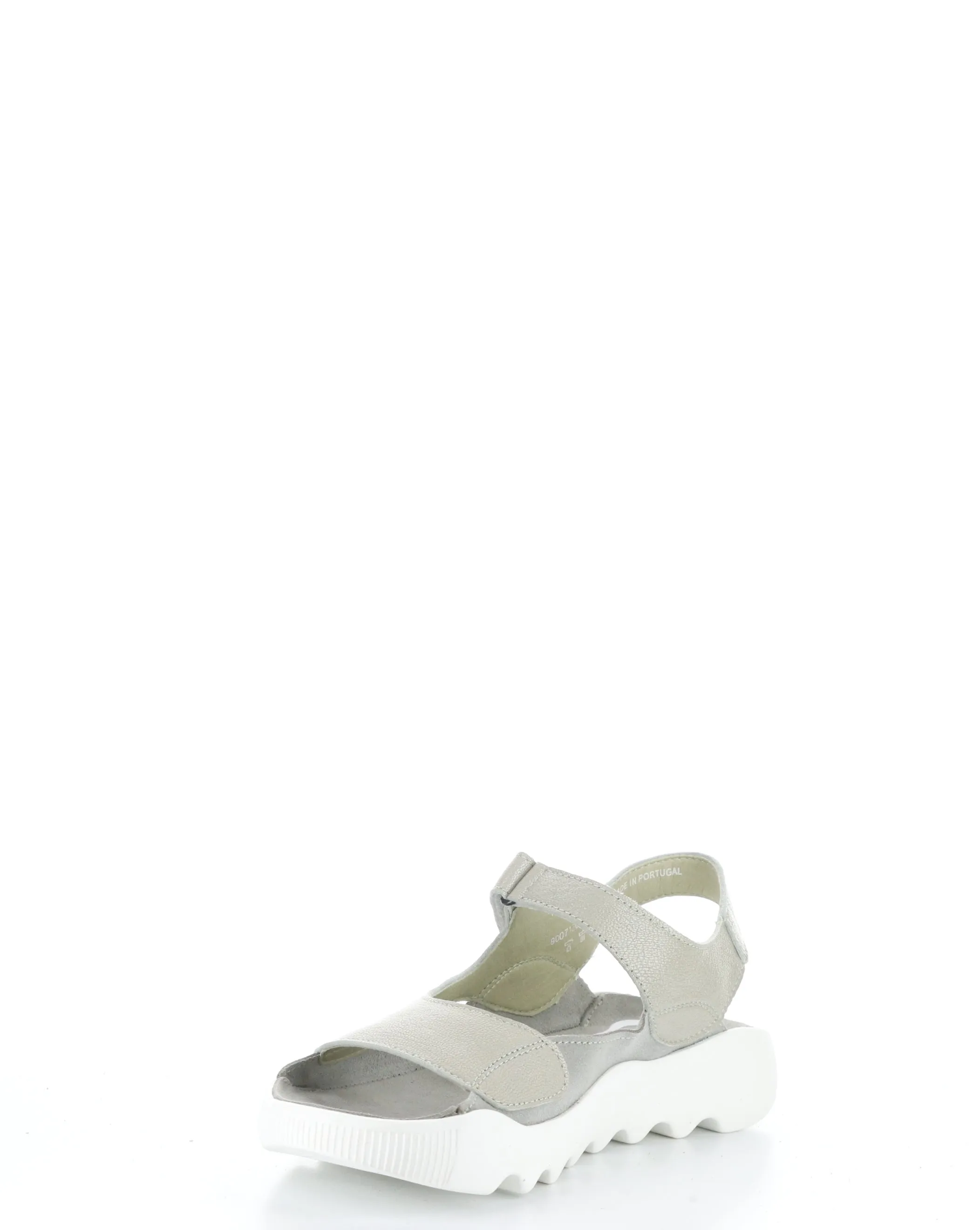 WEAL712SOF Silver Velcro Sandals