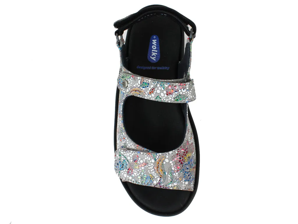 Wolky Sandals Rio Mosaic Taupe