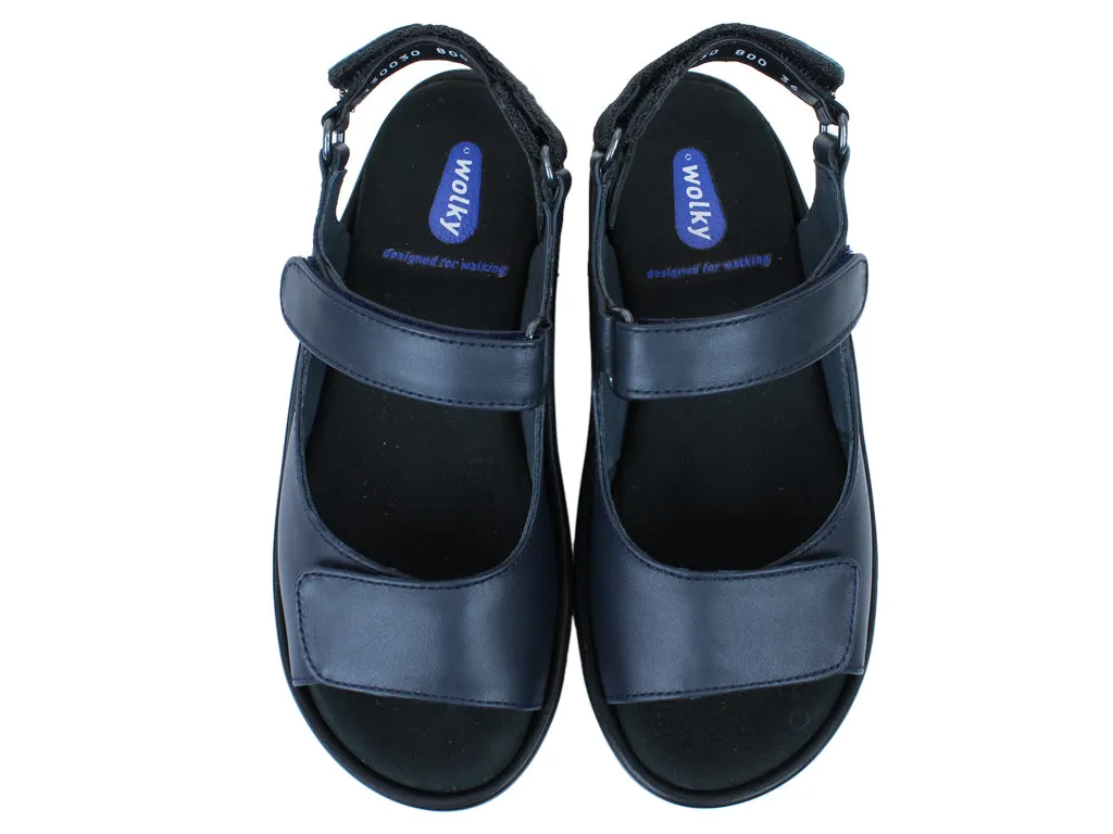 Wolky Sandals Salvia Blue