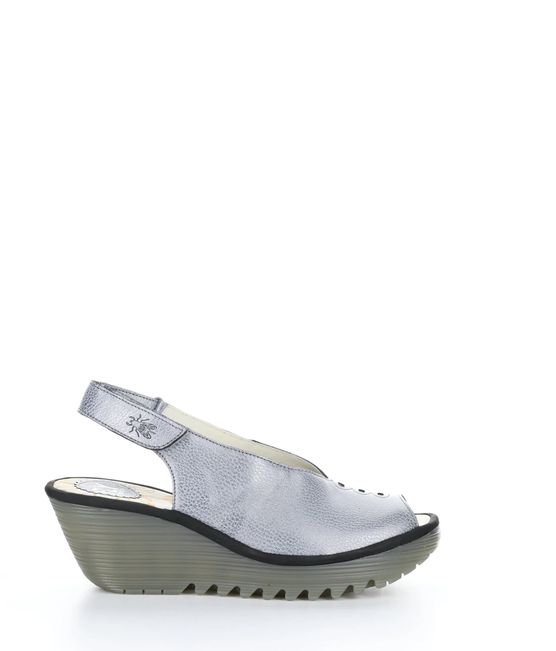 YEAY387FLY 000 GREY/BLACK Velcro Sandals