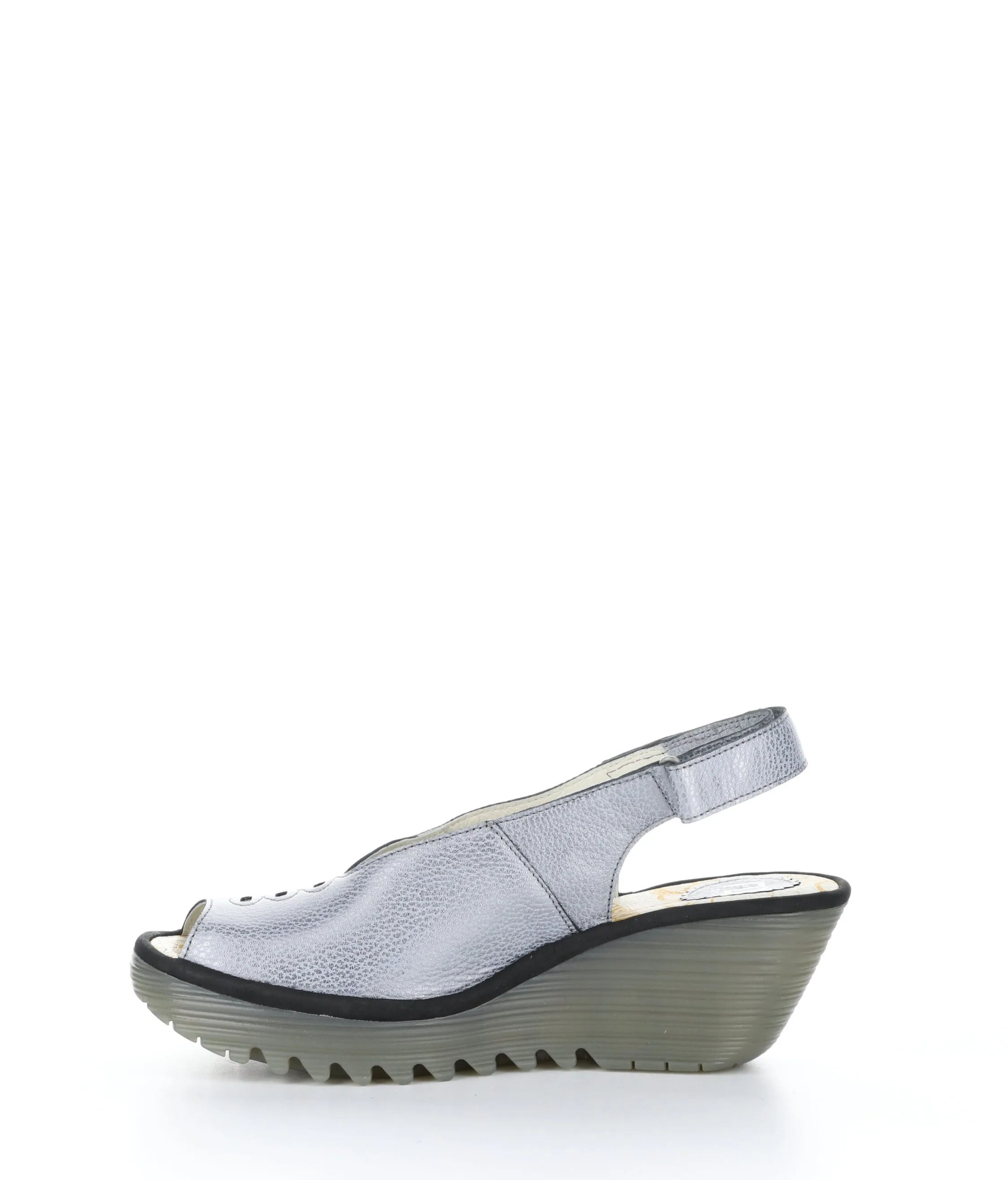 YEAY387FLY 000 GREY/BLACK Velcro Sandals