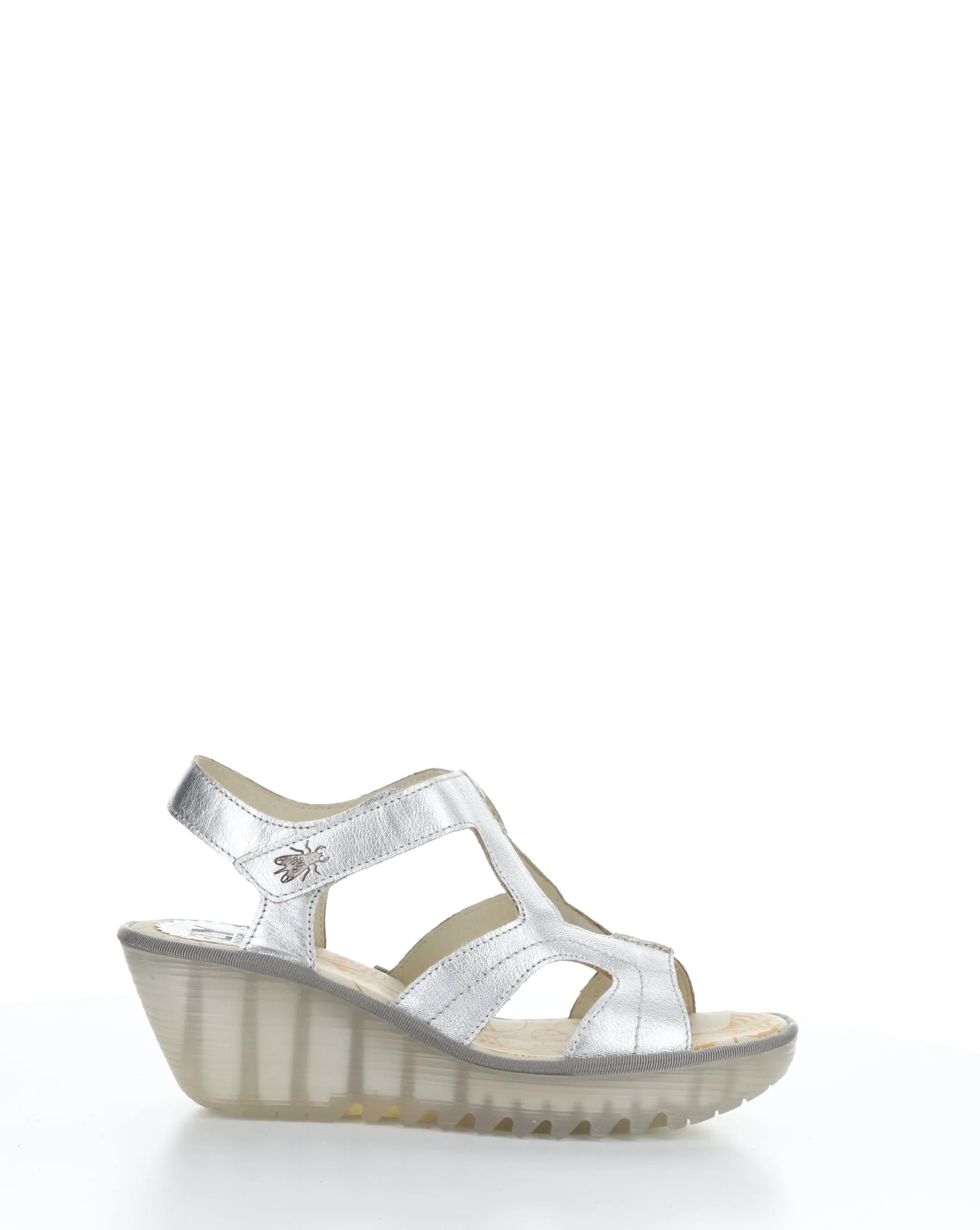 YOTU472FLY Silver Velcro Sandals